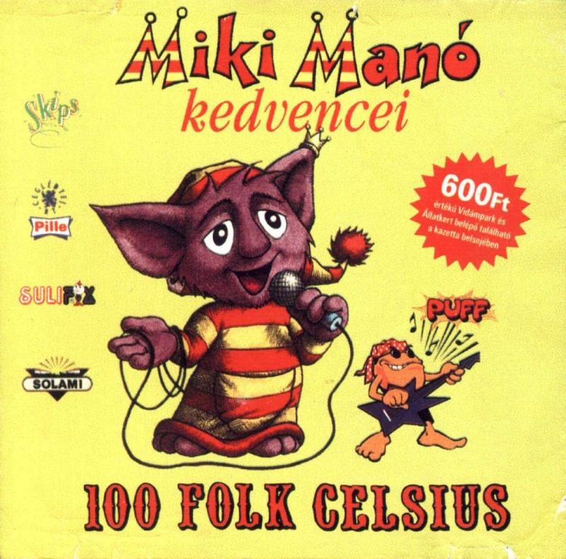 100 Folk Celsius Miki Manó kedvencei