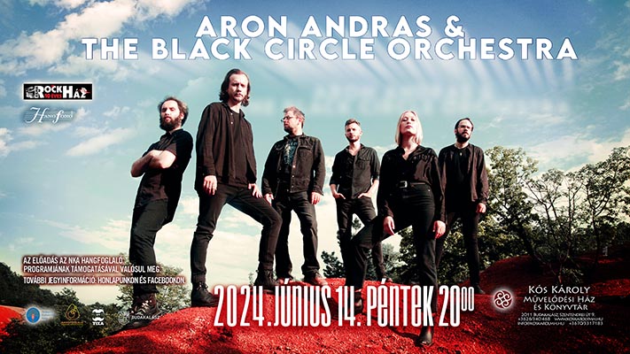 ARON ANDRAS & the Black Circle Orchestra koncert Budakalászon
